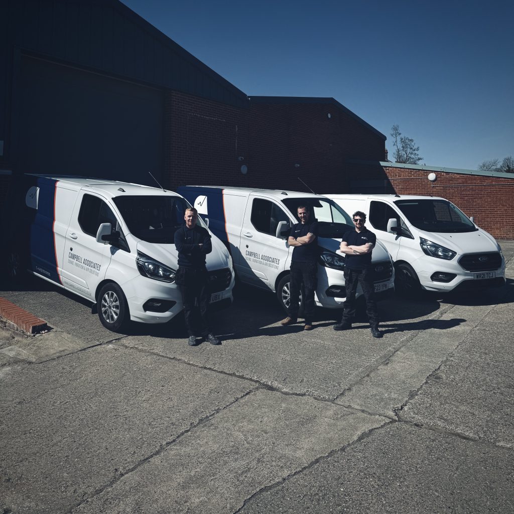 Van Installation Site Field Engineers Delivery Service